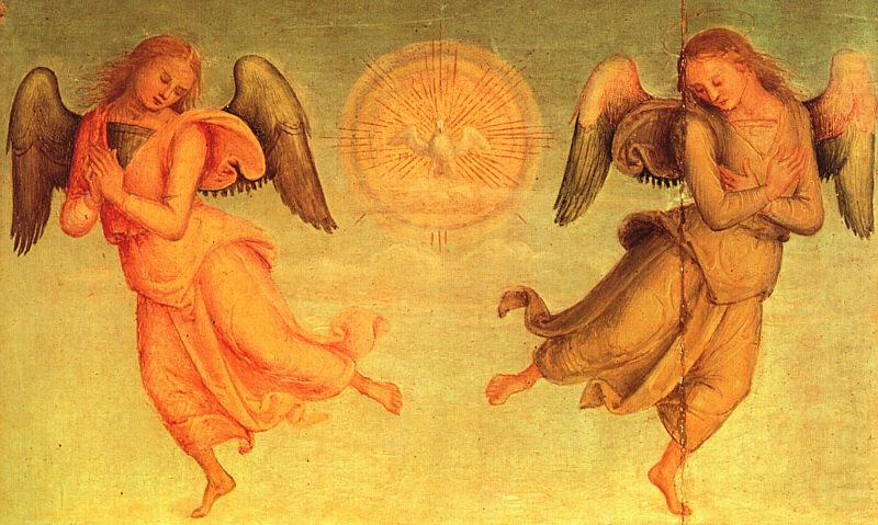 Pietro Perugino The Saint Augustine Polyptych china oil painting image